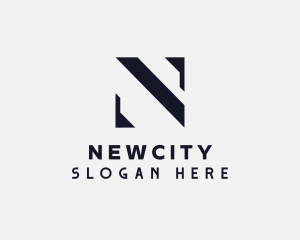 Modern Designer Letter N logo design