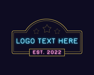 Lighting - Neon Club Signage logo design