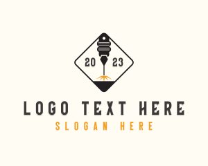 Technician - Laser Cutting Engraving logo design