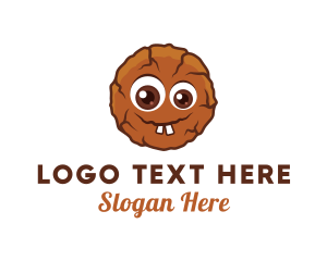 Emoji - Chocolate Sweet Cookie logo design