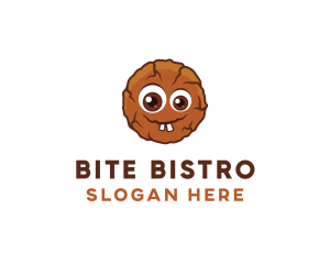 Chocolate Sweet Cookie Bites logo design