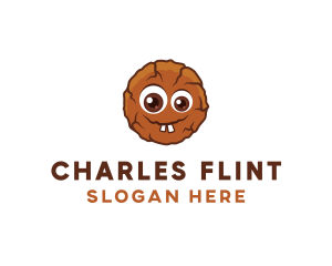 Chocolate Sweet Cookie Bites logo design