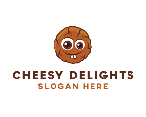 Chocolate Sweet Cookie Bites logo design