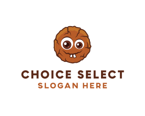 Chocolate Sweet Cookie Bites logo design