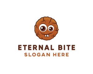 Chocolate Sweet Cookie Bites logo design