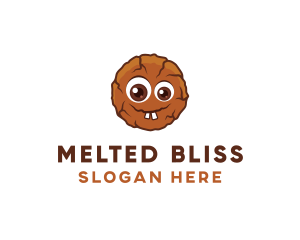 Chocolate Sweet Cookie Bites logo design