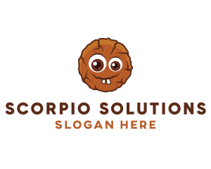 Chocolate Sweet Cookie Bites logo design