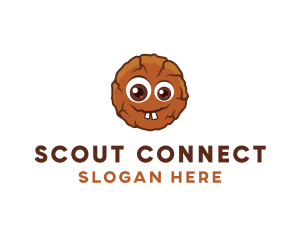 Chocolate Sweet Cookie Bites logo design