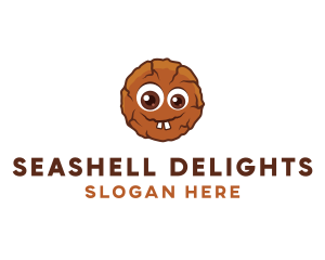 Chocolate Sweet Cookie Bites logo design