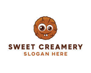 Chocolate Sweet Cookie Bites logo design