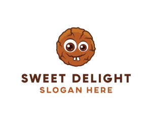 Chocolate Sweet Cookie Bites logo design