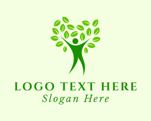 Social Welfare - Therapeutic Holistic Human logo design