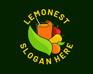 Natural - Natural Fruit Drink logo design