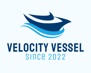 Speedboat - Ship Boat Yacht logo design