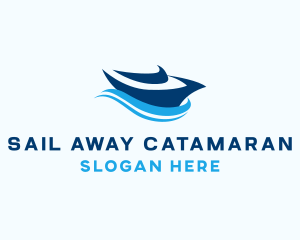 Ship Boat Yacht logo design