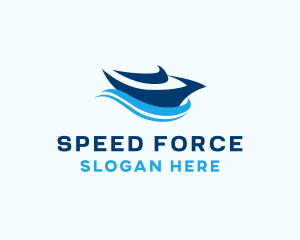 Powerboat - Ship Boat Yacht logo design