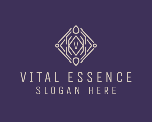 Wellness Essential Oil Boutique logo design