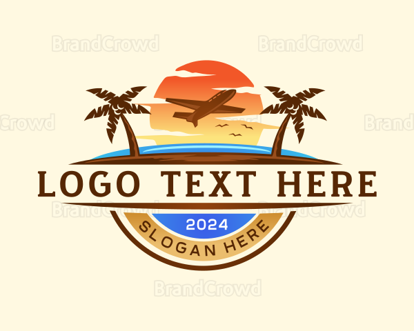 Beach Resort Getaway Logo