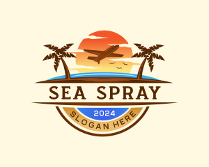 Beach Resort Getaway logo design