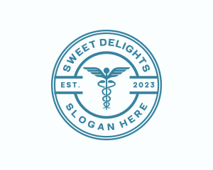 Health - Medical Health Caduceus logo design