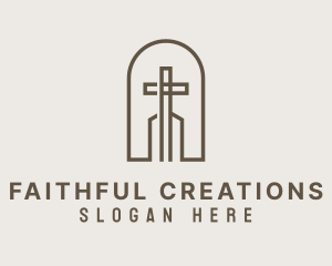 Faith - Faith Cross Worship logo design