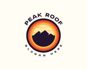 Mountain Peak Trekking logo design