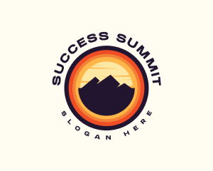 Mountain Peak Trekking logo design