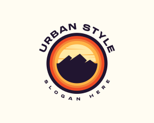 Summit - Mountain Peak Trekking logo design