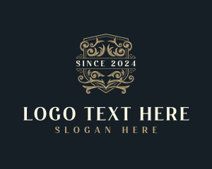 Luxury - Elegant Shield Boutique logo design