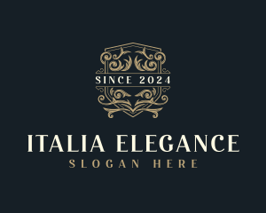 Elegant Shield Boutique logo design