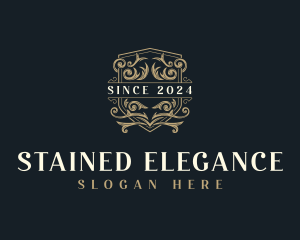 Elegant Shield Boutique logo design