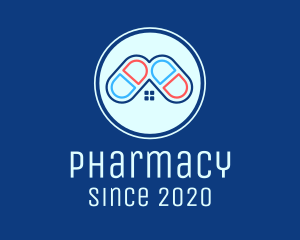 Medical Pharmacy Home logo design