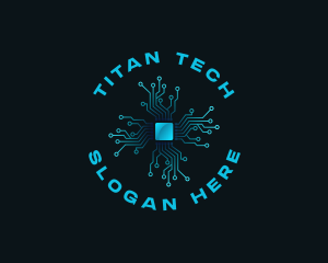 Circuit Tech Electronic Technology logo design