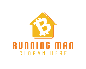Yellow - Yellow Bitcoin House logo design