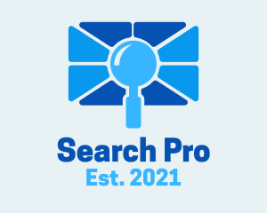 Search - Blue Search Camera logo design