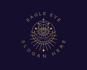 Eye Boho Astrology logo design