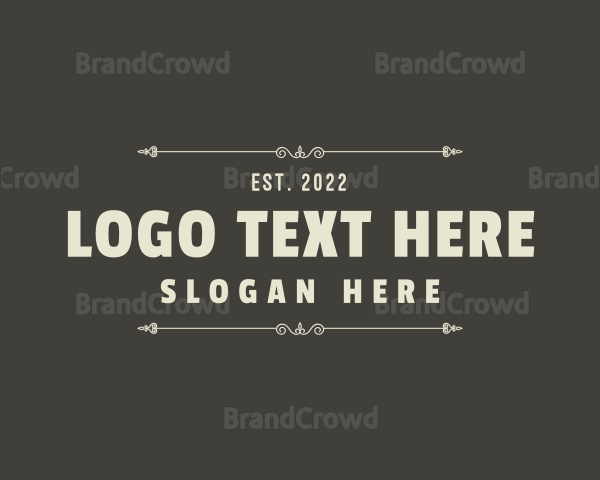 Casual Brand Business Logo