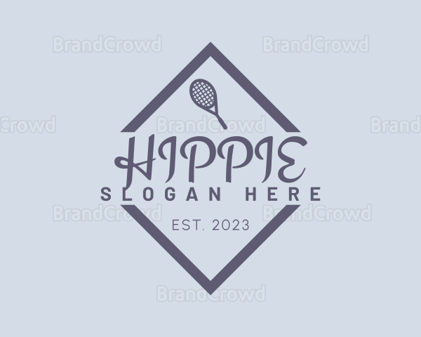 Tennis Sports Brand Logo