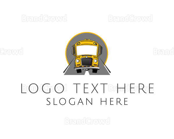 Yellow School Bus Logo