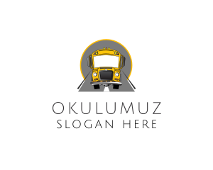 Yellow School Bus logo design