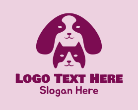 Veterinarian - Dog Cat Veterinarian logo design