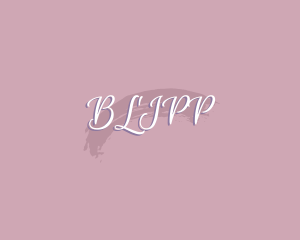 Feminine Beauty Script Logo