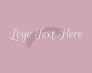 Feminine Beauty Script Logo