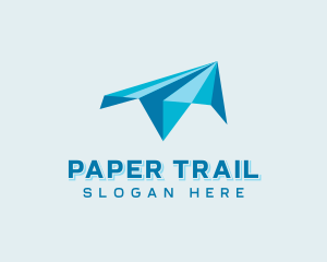 Paper Plane Aviation logo design