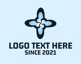 Technology - Blue Cross Technology logo design