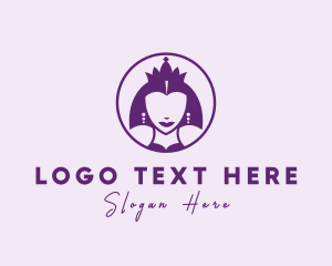 Tiara - Beautiful Queen Royalty logo design