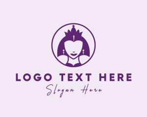 Queen - Beautiful Queen Royalty logo design