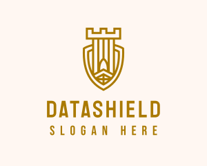 Castle Defense Shield Logo