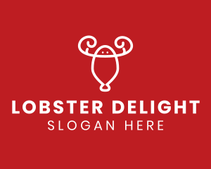 Lobster Seafood Restaurant logo design
