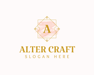 Watercolor Craft Design logo design